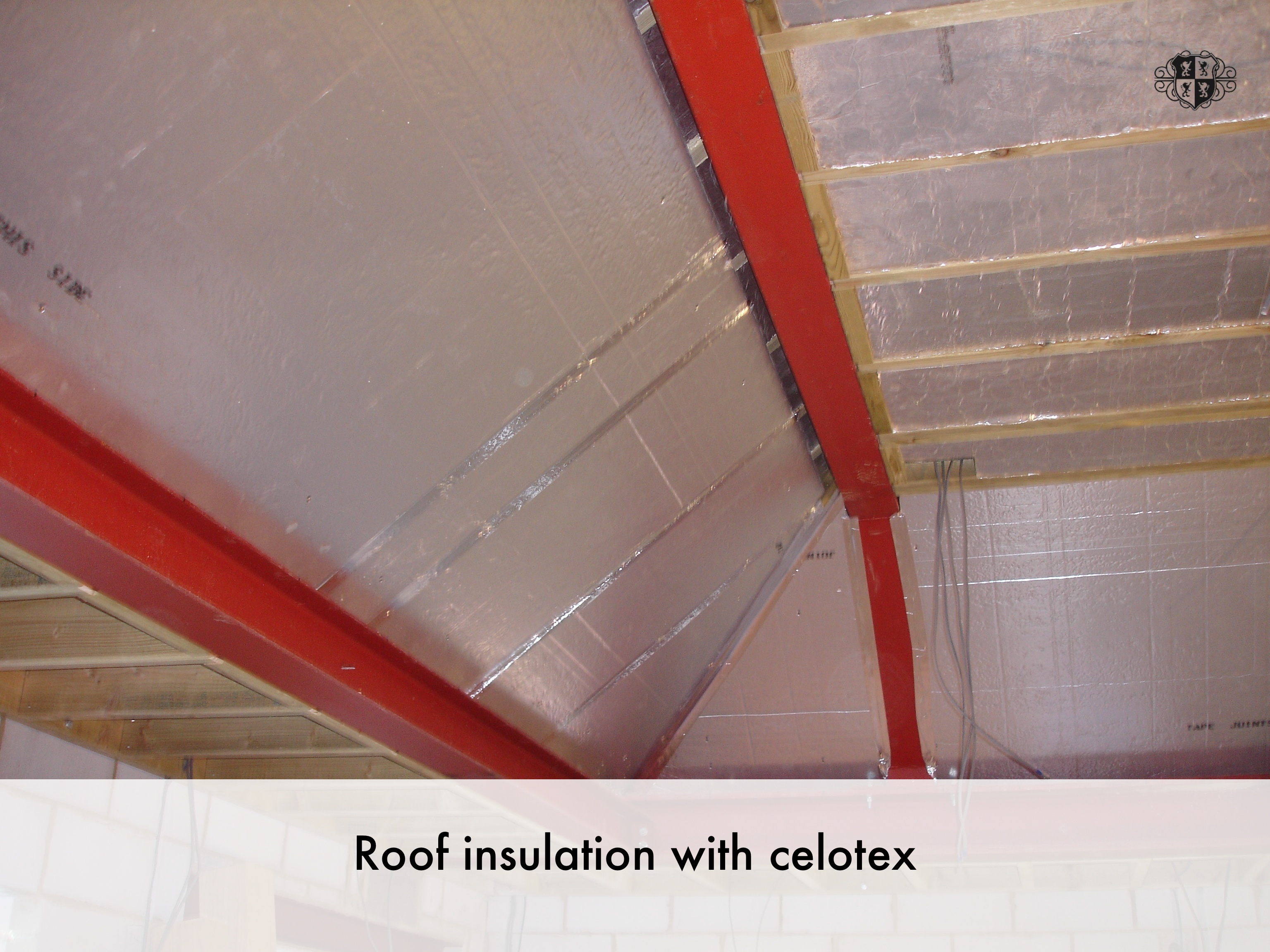 roof insulation with celotex - Robin Clevett